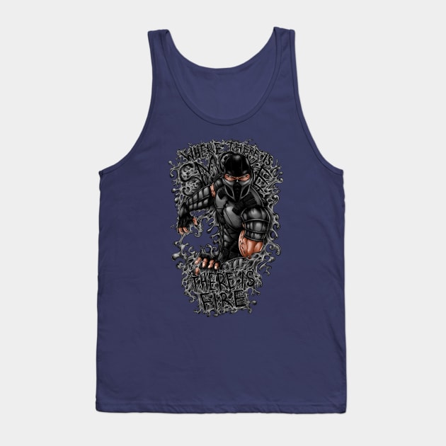 SMOKE Tank Top by d.legoshin.art